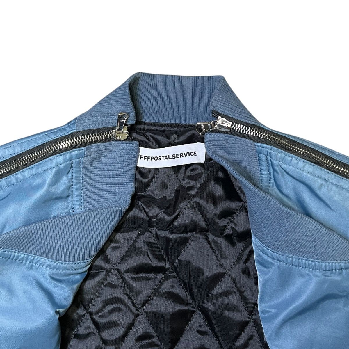 FFFPOSTALSERVICE FFFPOSTALSERVICE Nylon Multi Zip Bomber Jacket Size US S / EU 44-46 / 1 - 6 Thumbnail