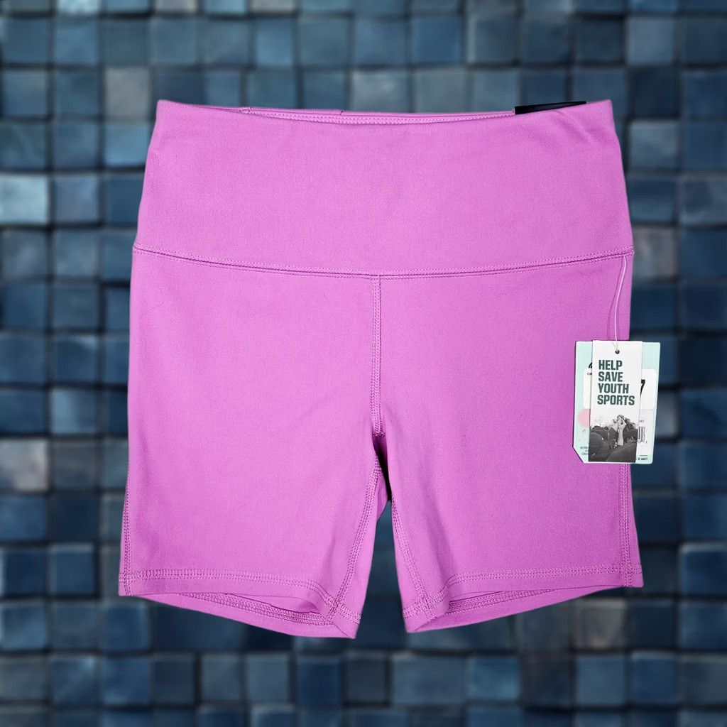 Vintage D&G Momentum High Rise Dark Pink Stretch Fitted 5" Lilac Fields Short XS NEW Womens Shorts Skimmer Stretch Activewear Casual Brand: D&G Size 26" / US 2 / IT 38 - 1 Thumbnail