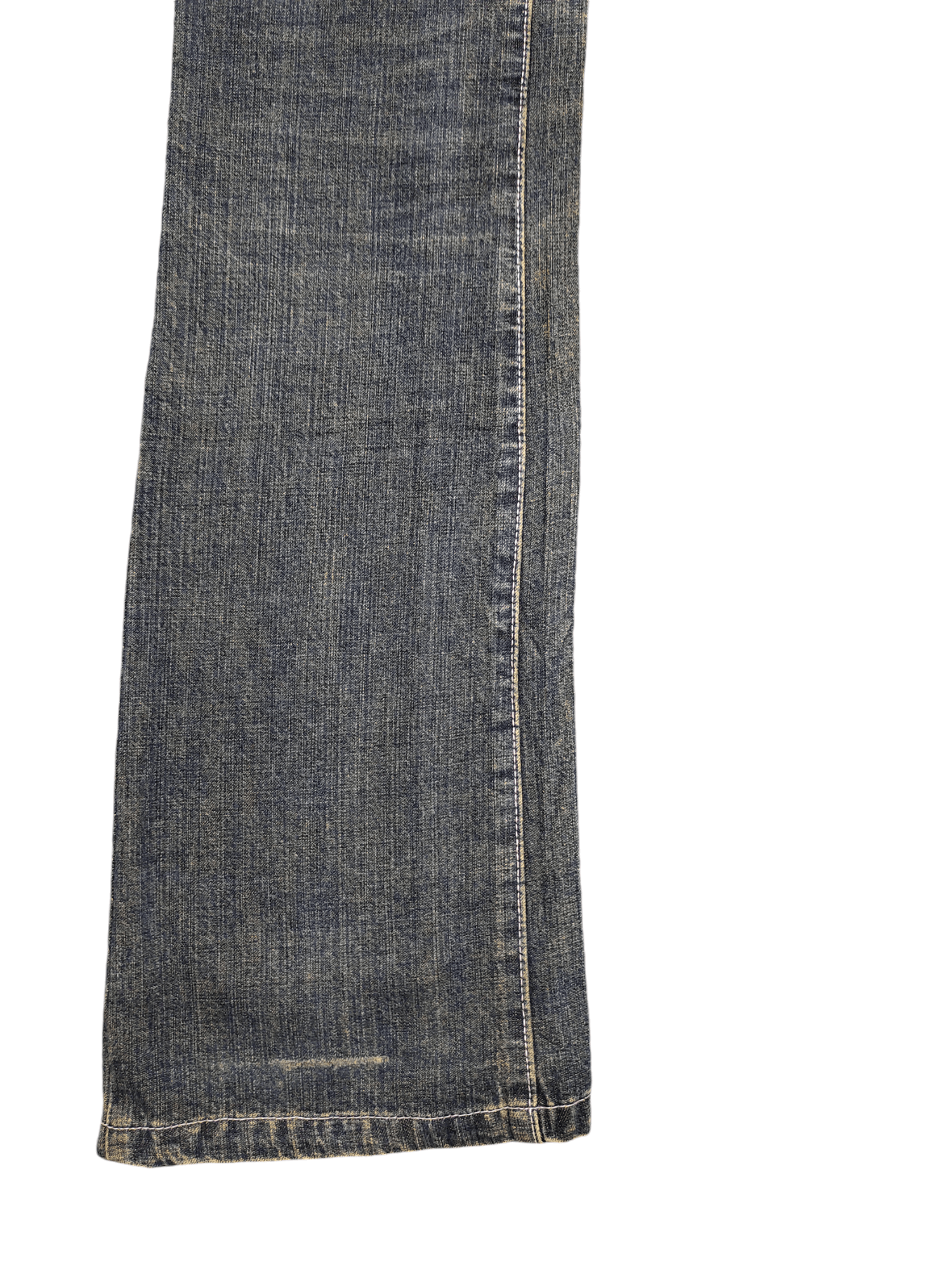 If Six Was Nine Flare Jeans Kyoto Homay Clawmark Faded Low Rise Bootcut Y2k Size US 28 / EU 44 - 20 Thumbnail
