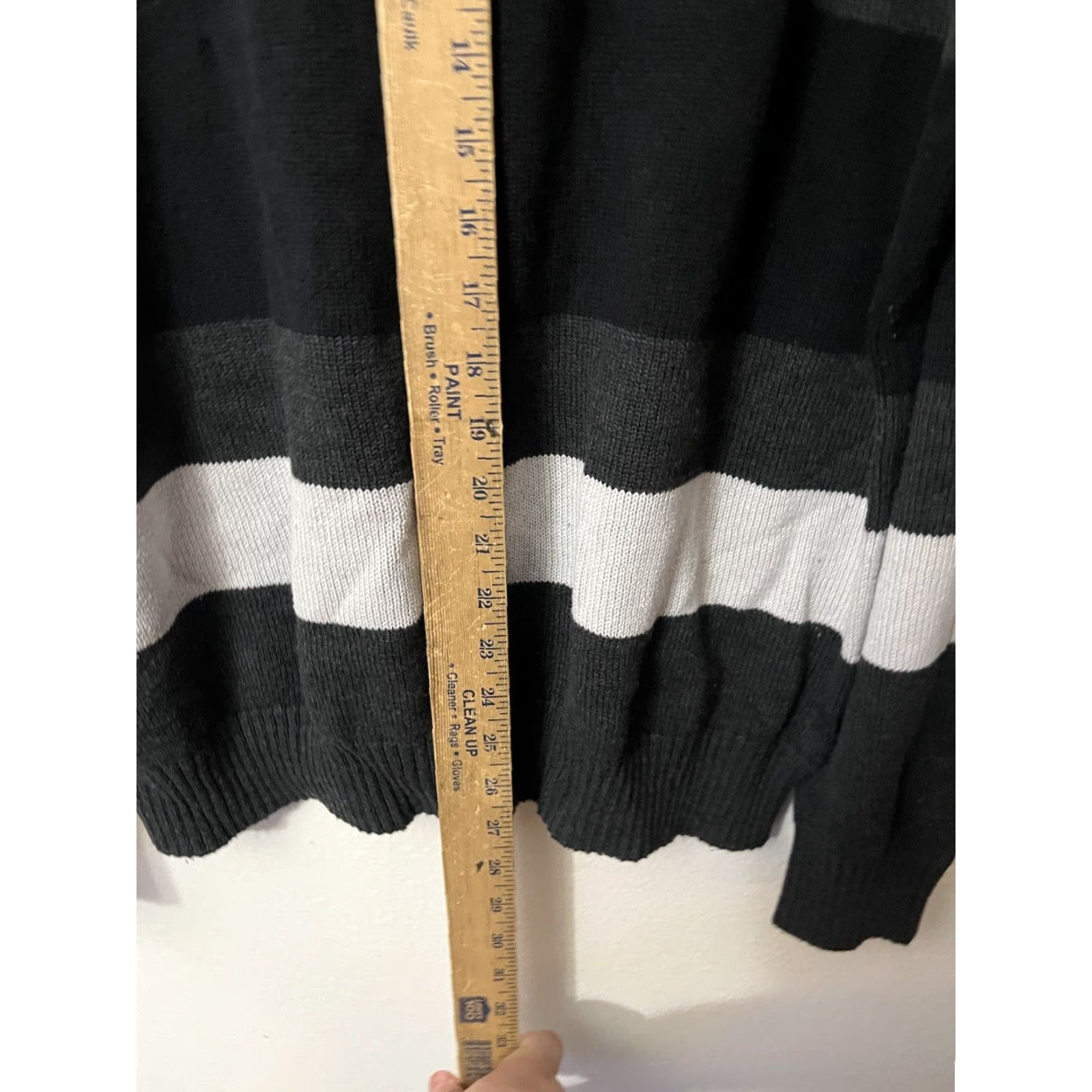 Vintage US Polo Assn Sweater 1/4 Zip Mens 2XL XXL Gray Striped Long Sleeve Mock Cotton Size US XXL / EU 58 / 5 - 4 Thumbnail