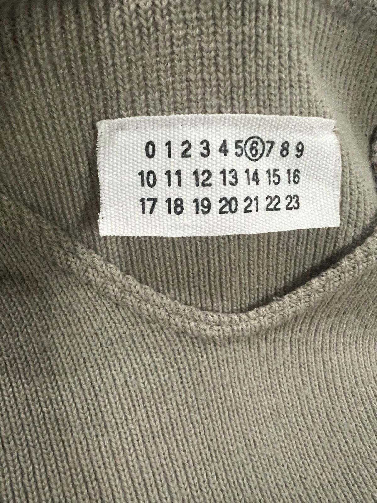 Maison Margiela Vintage 1990s Maison Margiela Ribbed Knitted Stretch Sweater Size M / US 6-8 / IT 42-44 - 5 Thumbnail