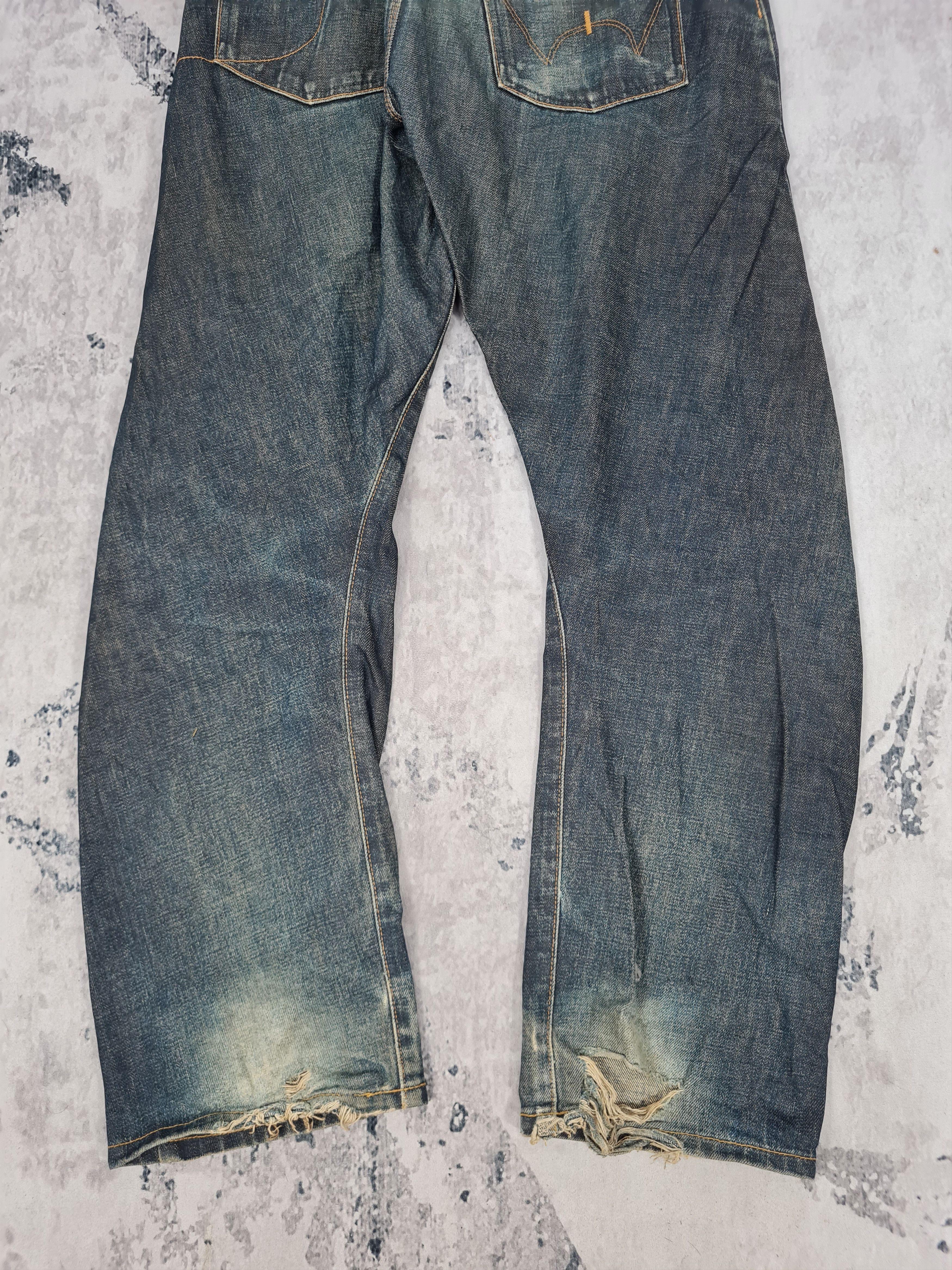Edwin Vtg EDWIN E FUNCTION Twisted Jeans Size 30x30 JB0138 Size US 30 / EU 46 - 3 Thumbnail