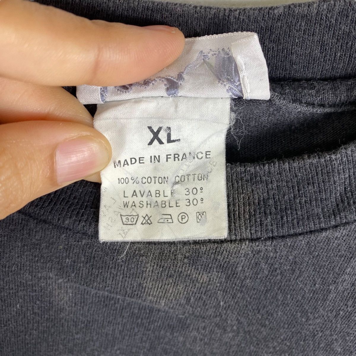 Vintage × agnes b. Vintage 90's AGNES B. Paris Rafael Gray Artwork Graphic Size US XL / EU 56 / 4 - 7 Thumbnail