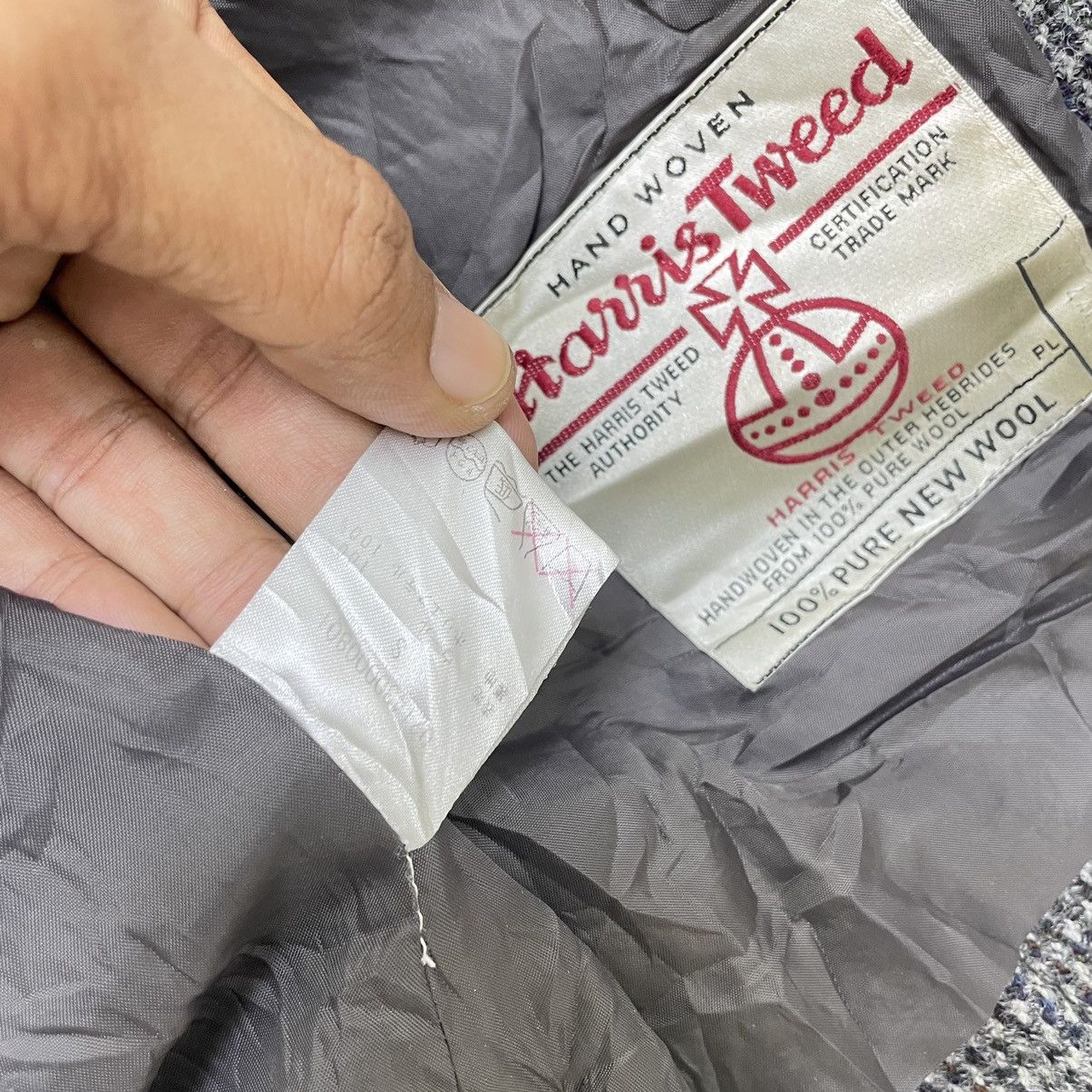 Harris Tweed × Japanese Brand 🗣️Japanese Brand Haris Tweed Hooded Jacket Size M / US 6-8 / IT 42-44 - 3 Thumbnail