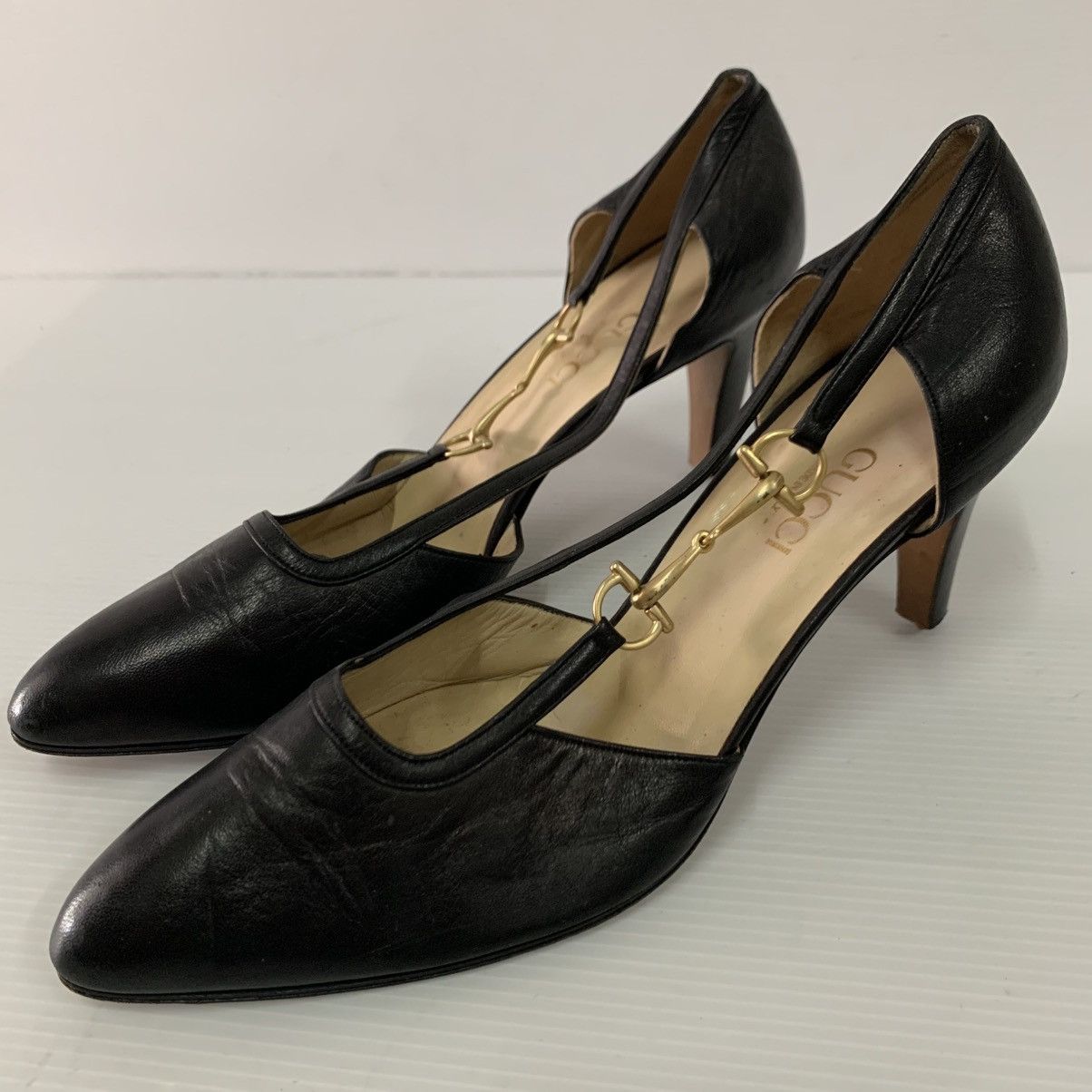 Gucci Gucci Leather Heels Size US 9 / IT 39 - 2 Thumbnail
