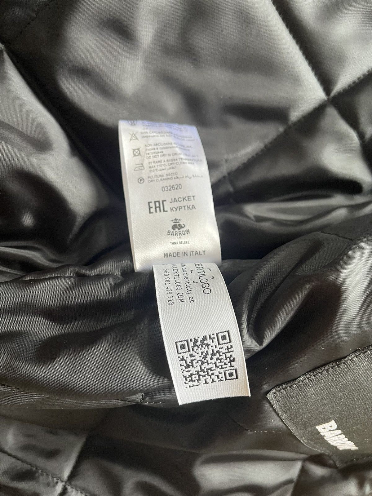 Barrow Barrow College Bomber Jacket Unisex Flowers Black and White Size US M / EU 48-50 / 2 - 7 Thumbnail
