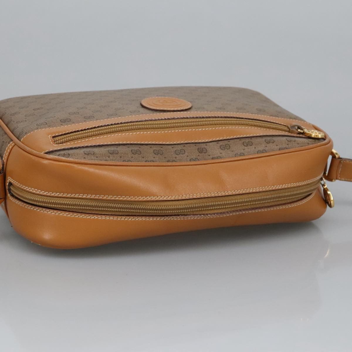 Gucci GUCCI Micro GG Supreme Shoulder Bag Pvc Leather Beige Gold Size ONE SIZE - 6 Thumbnail