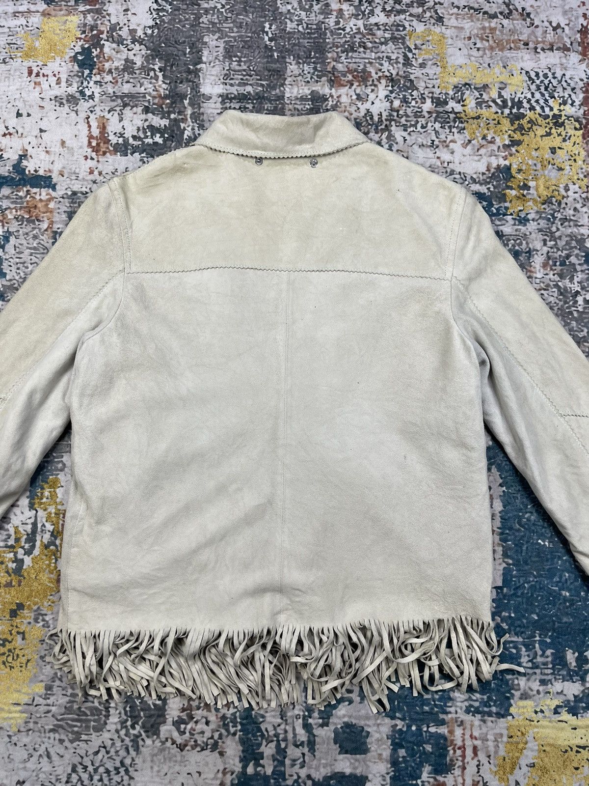 Diesel Diesel Goat Skin Suede Western Fringe Jackets Size M / US 6-8 / IT 42-44 - 6 Thumbnail