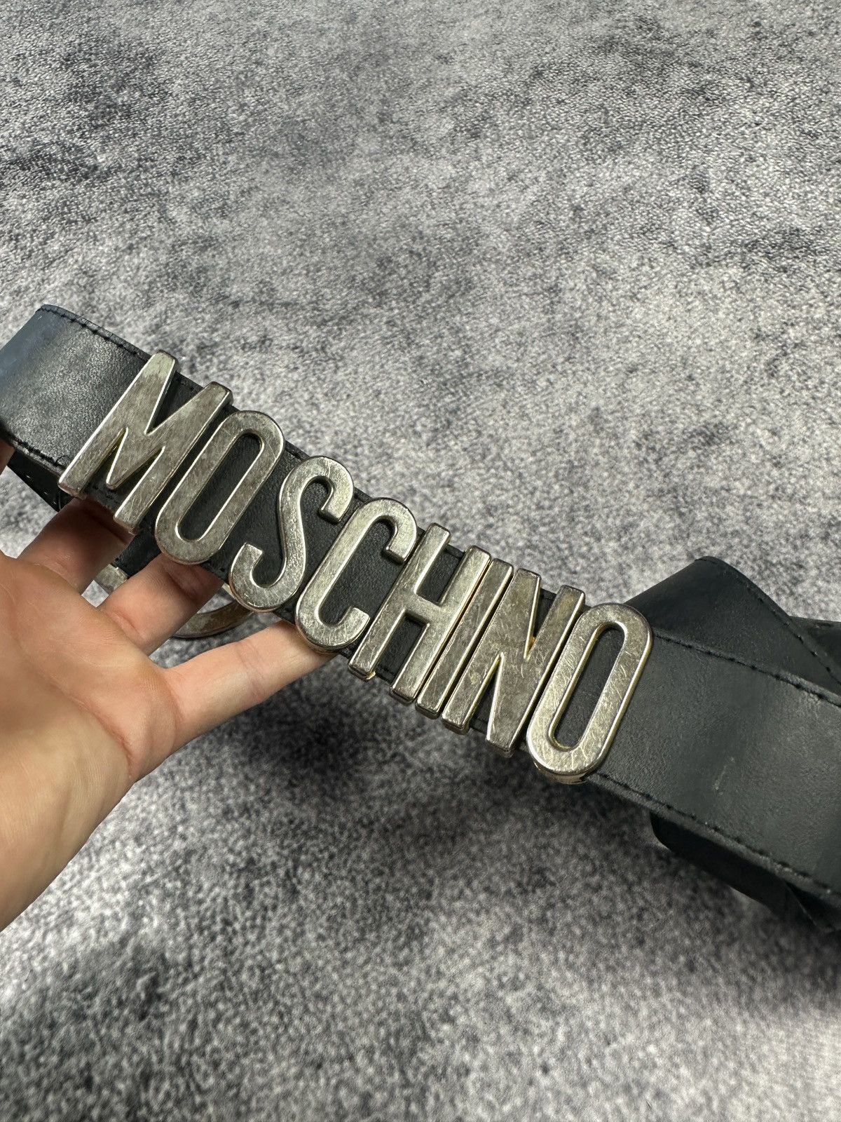 Moschino Y2k vintage Moschino logo belts Streetwear luxury style VTg Size ONE SIZE - 2 Thumbnail