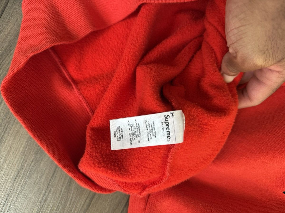 Supreme Supreme Team Flocked Hooded Sweatshirt Size US L / EU 52-54 / 3 - 7 Thumbnail