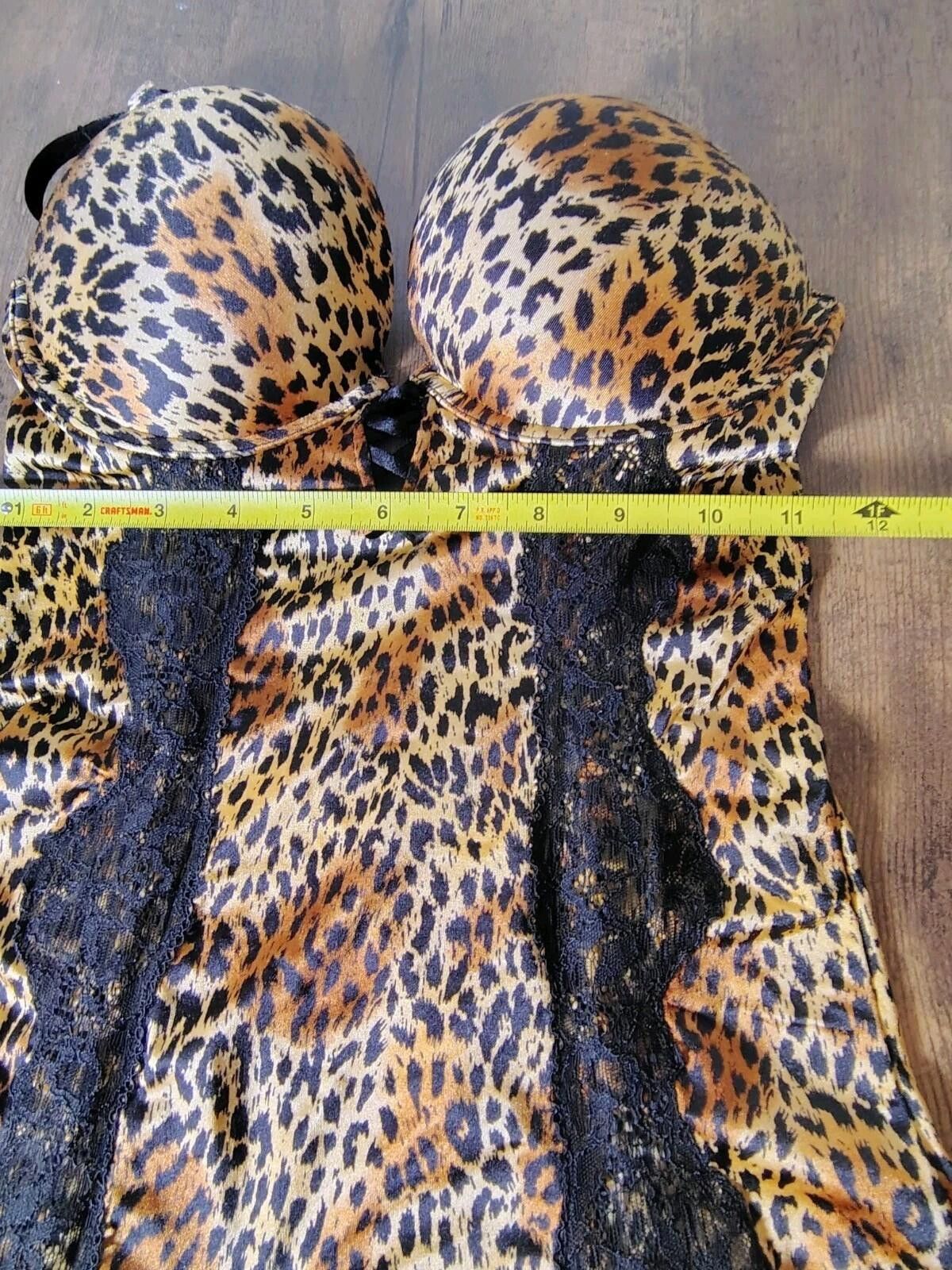 Victoria's Secret Victoria Secret 34B lingerie Leapoard Bombshell Miraculous Size ONE SIZE - 5 Thumbnail