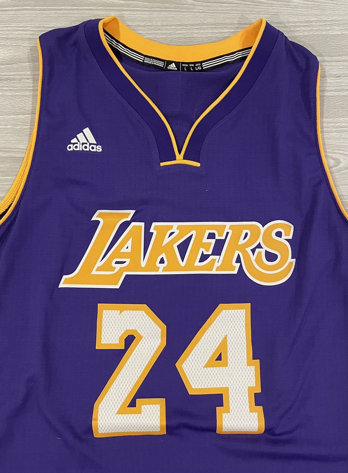 Adidas Adidas Authentic Kobe Bryant #24 LA Lakers Jersey Mens Large Size US L / EU 52-54 / 3 - 6 Thumbnail