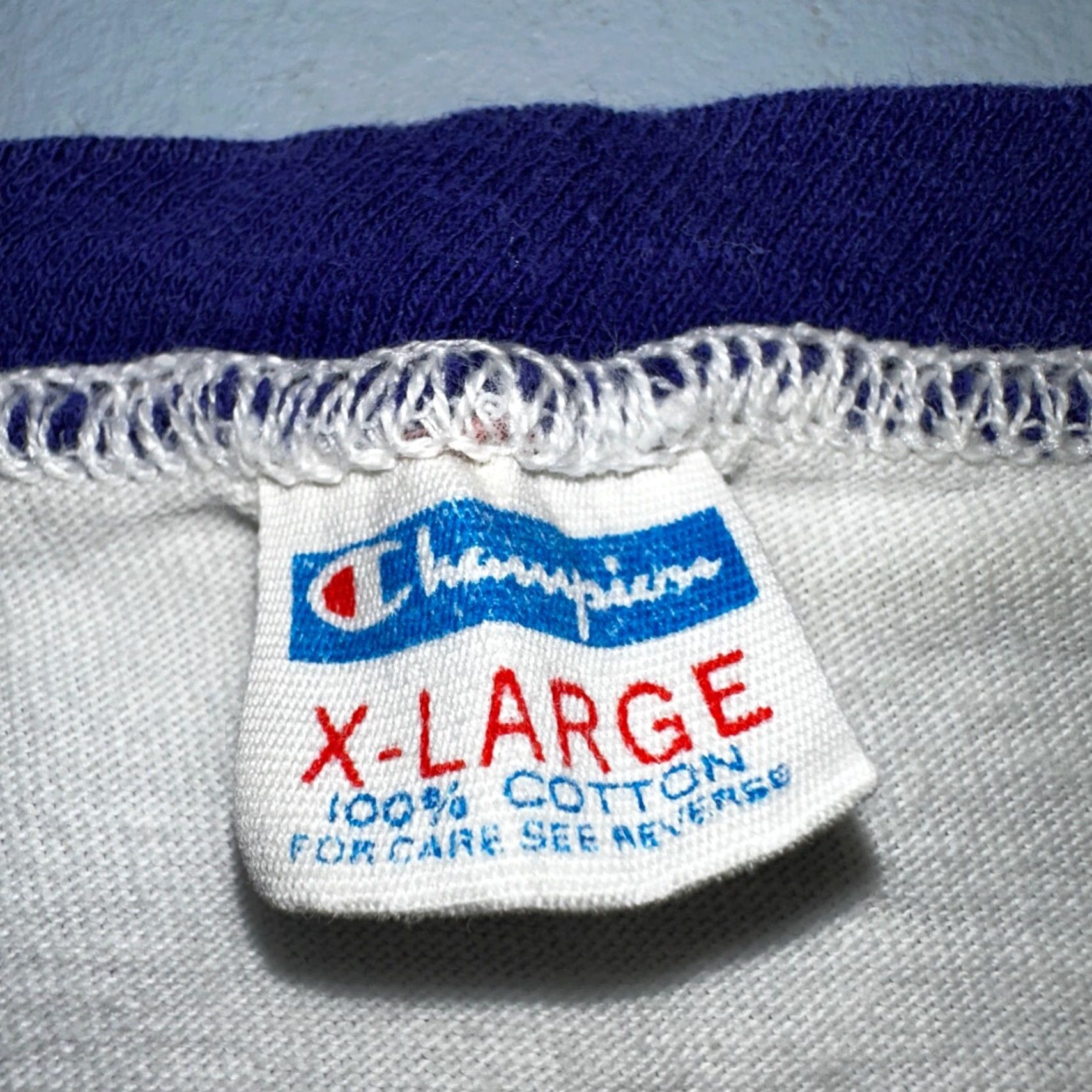 Champion VINTAGE Champion T-Shirt ORRC 80s Sun Fun Graphic White XL Men Crew Neck Short Sleeve 1980s 80s Vintage Size US XL / EU 56 / 4 - 3 Thumbnail
