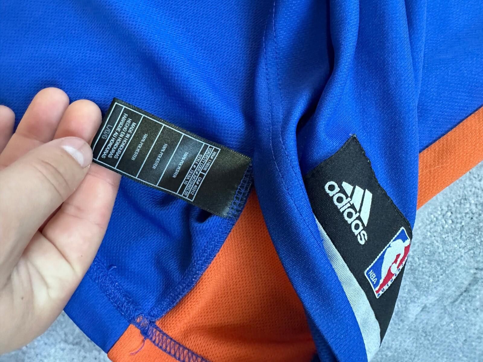 Adidas Adidas NBA New York Knicks #1 Amare Stoudemire Jersey Size US L / EU 52-54 / 3 - 5 Thumbnail