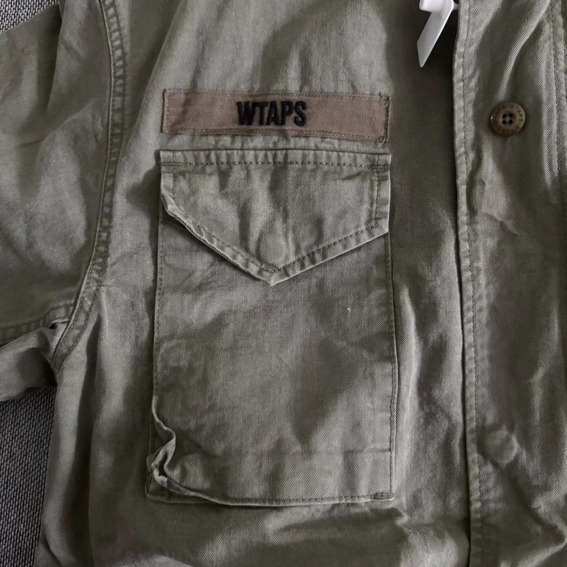 Wtaps Wtaps 17ss M65 Washed Jacket Size US L / EU 52-54 / 3 - 7 Thumbnail