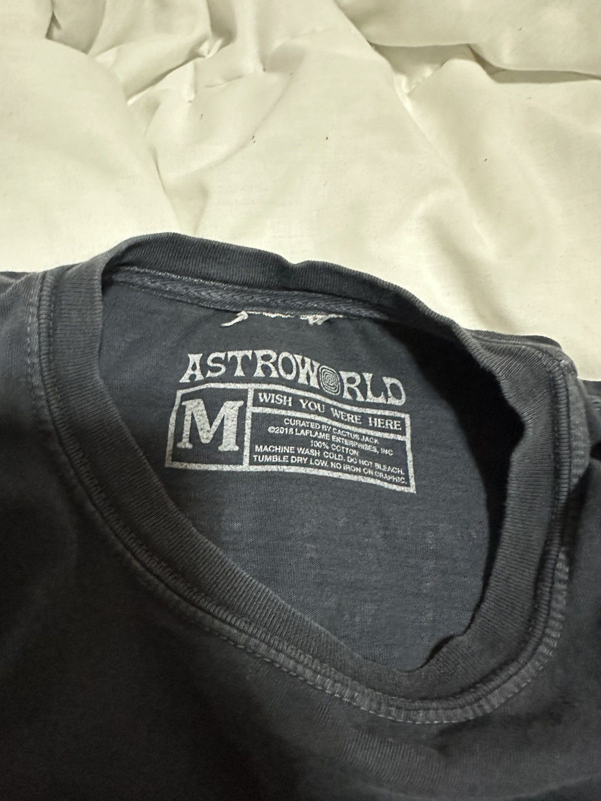 Travis Scott Travis Scott Astroworld Put On A Happy Face Tee Size US M / EU 48-50 / 2 - 6 Thumbnail