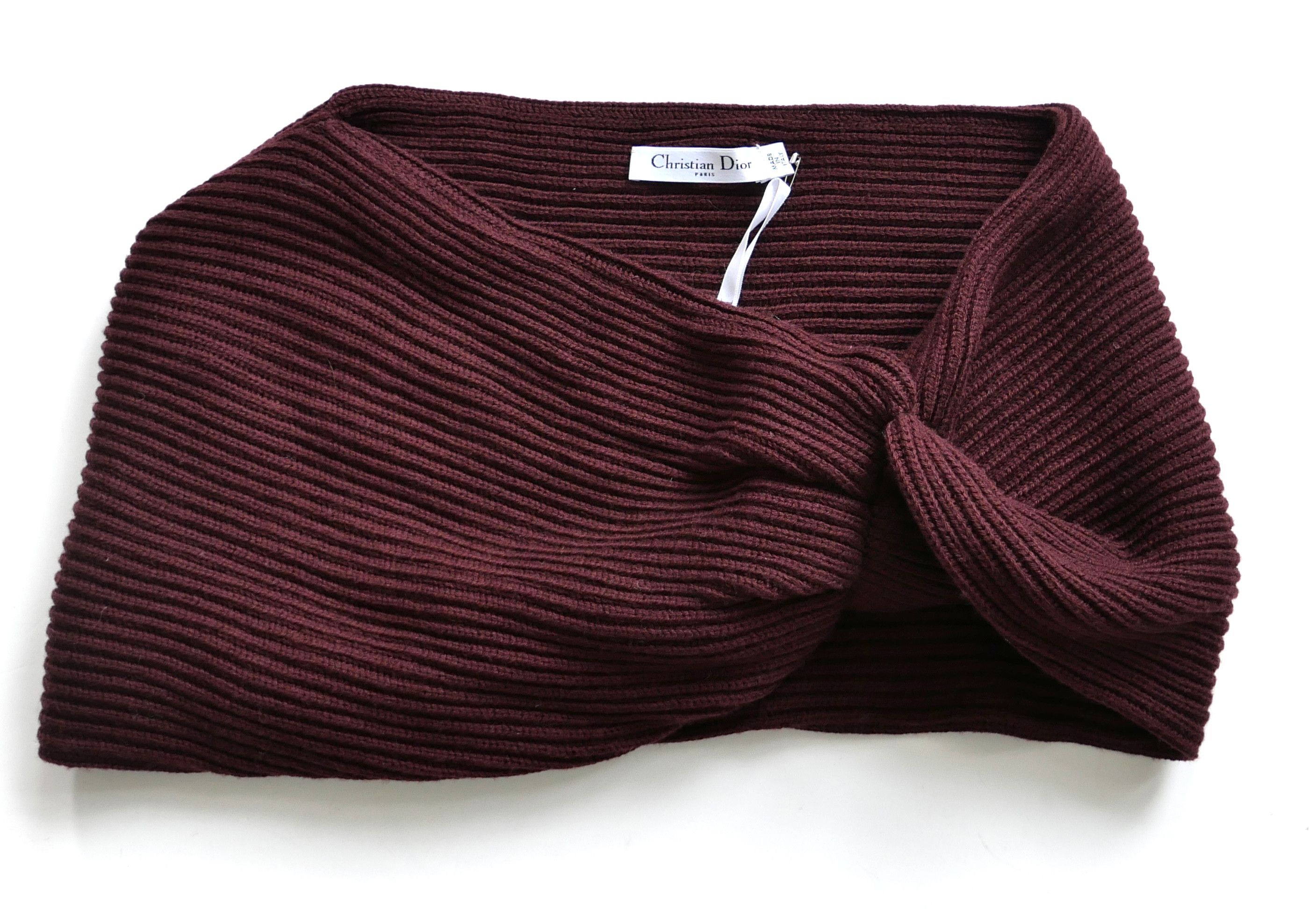 Dior Christian Dior x Raf Simons Pre-Fall 2014 Twisted Wrap Scarf Size ONE SIZE - 1 Thumbnail