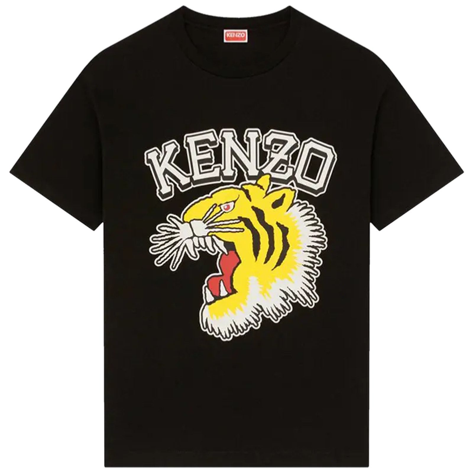 Kenzo Paris Varsity Jungle Crewneck oversized T-Shirt in black Size US S / EU 44-46 / 1 - 2 Thumbnail