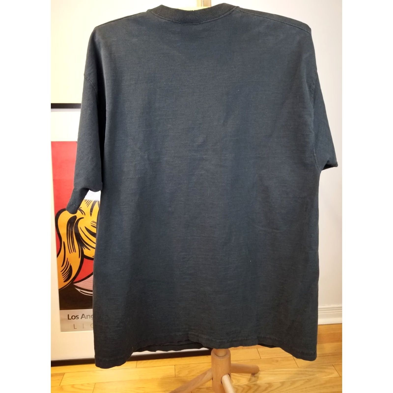 Vintage VINTAGE Looney Tunes TAZ WARNER BROS BLACK SINGLE STITCH T-SHIRT XLARGE Mens T-Shirt XL Black Vintage 90s 96' TAZ Size US XL / EU 56 / 4 - 7 Thumbnail
