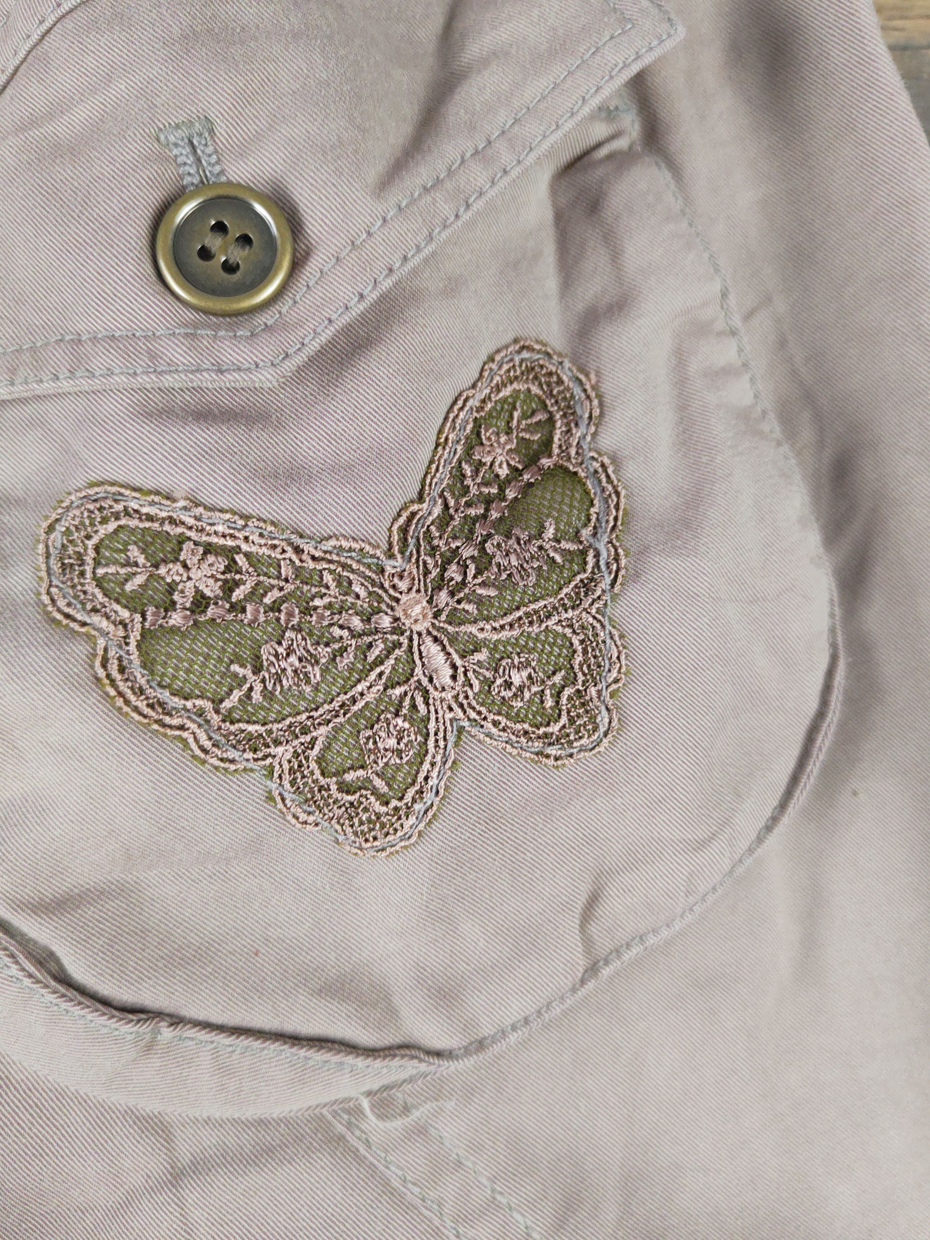 Japanese Brand DL Miss Alice Beige Multipocket Tactical Cargo Pants #478 Size 27" / US 4 / IT 40 - 10 Thumbnail
