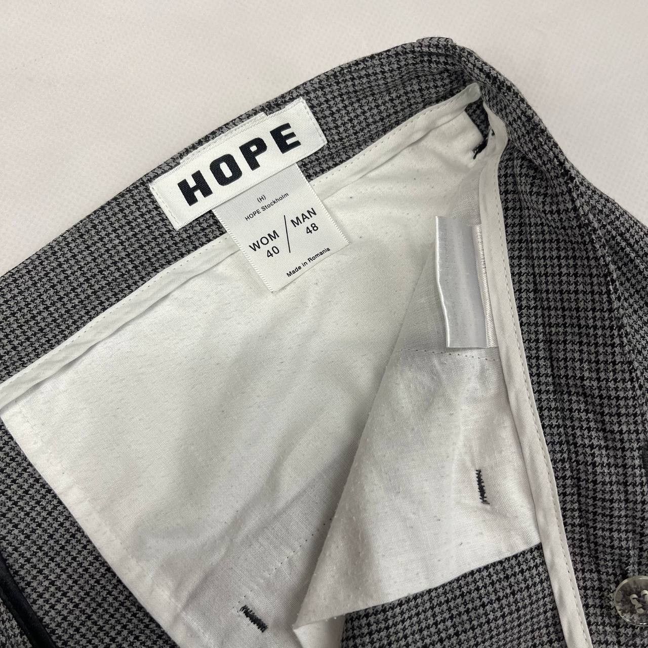 Hope HOPE Stockholm Casual Trousers Man Grey plaid pants Size US 32 / EU 48 - 6 Thumbnail