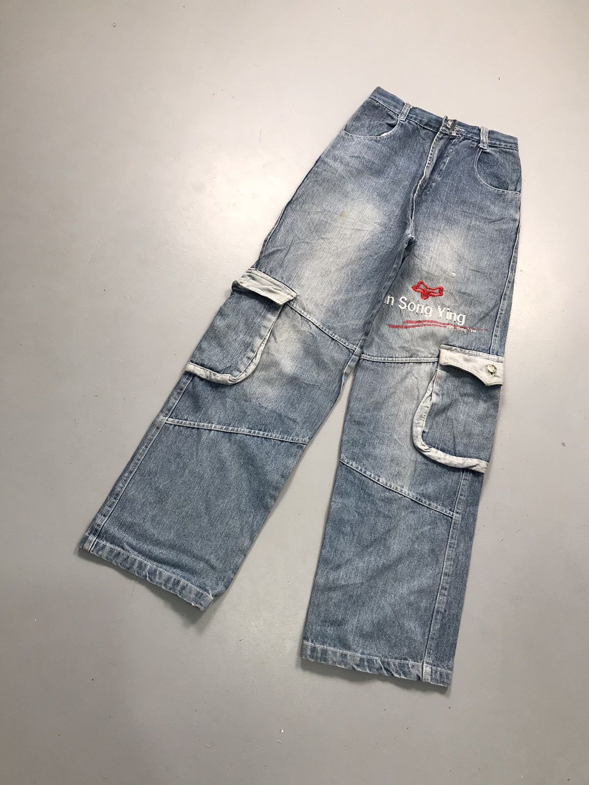 JNCO Vintage Xin song ying cargodenim Size 24" / US 00 / IT 34 - 3 Thumbnail