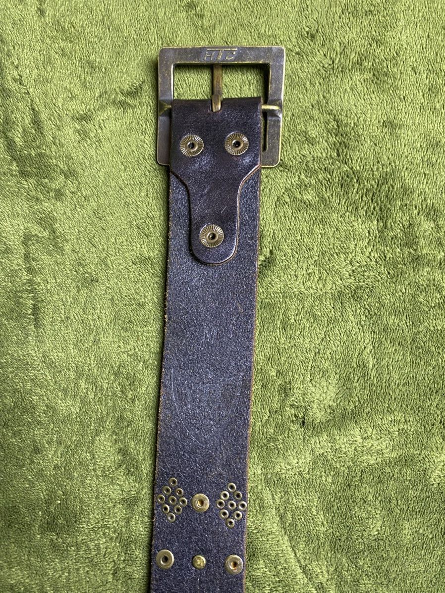 Hollywood Trading Company HTC hollywood trading company studded leater belt Size 34 - 9 Thumbnail