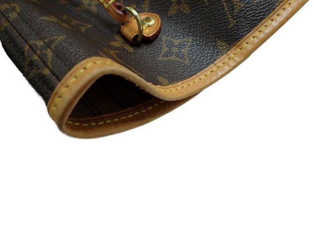 Louis Vuitton Louis Vuitton Neverfull MM Monogram Canvas Brown Tote Bag Size ONE SIZE - 8 Thumbnail