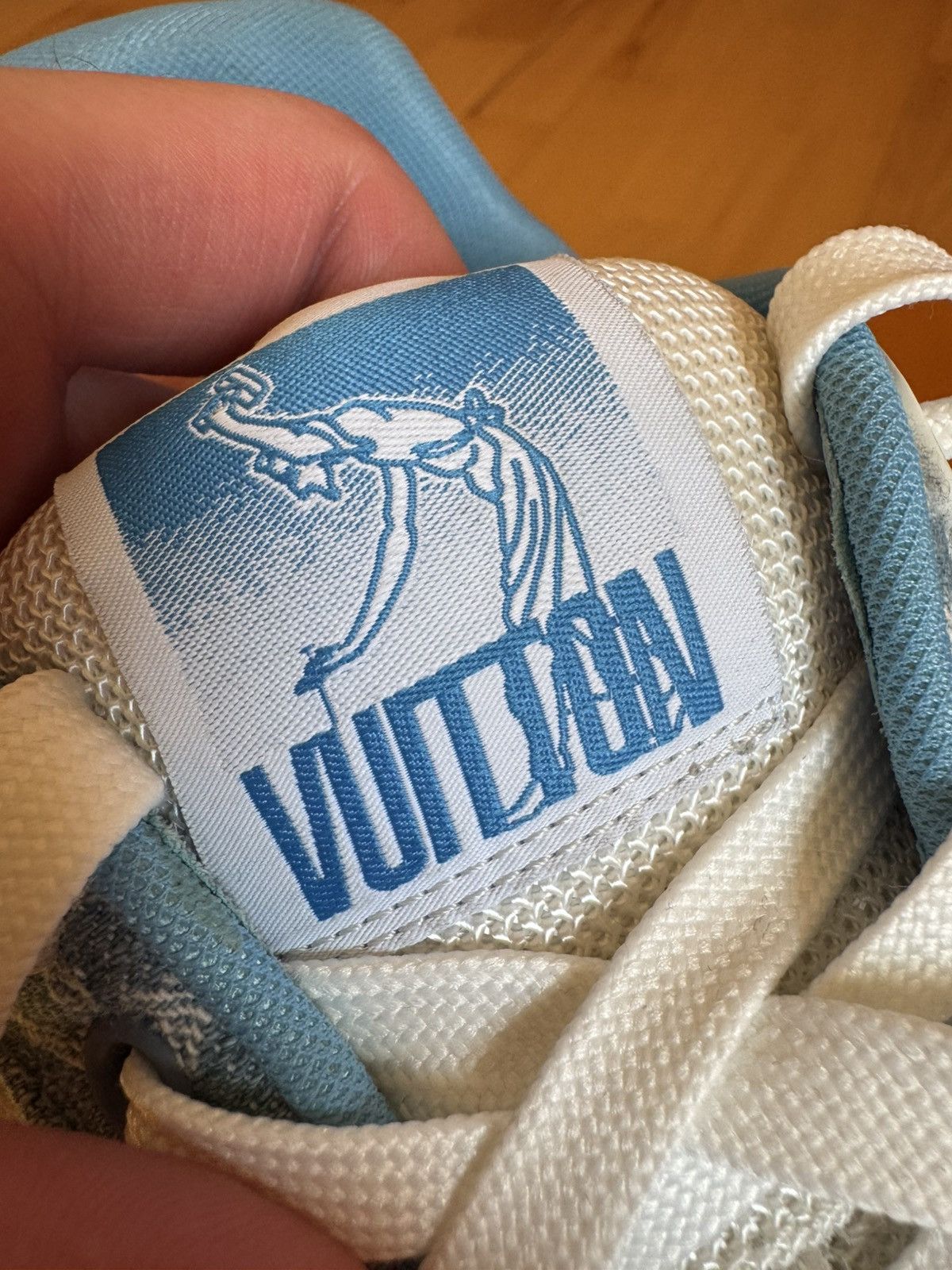 Louis Vuitton Louis Vuitton LV Trainer Velcro Strap Blue Denim Size US 10.5 / EU 43-44 - 12 Thumbnail