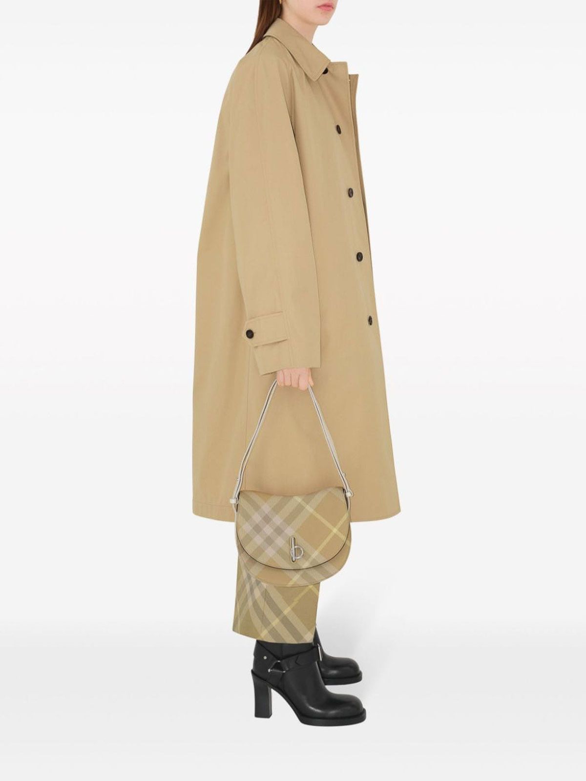 Burberry o1w1db10326 Checked Wool Trousers in Multicolor Size 27" / US 4 / IT 40 - 5 Thumbnail