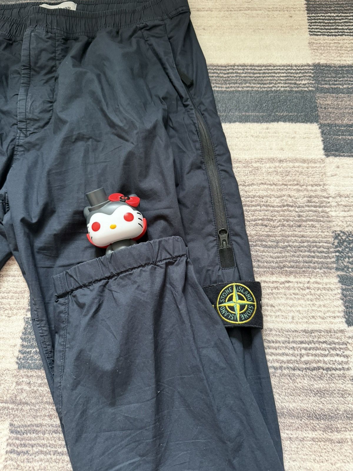 Massimo Osti × Stone Island × Vintage Stone Island Vintage Joggers Size US 34 / EU 50 - 10 Thumbnail
