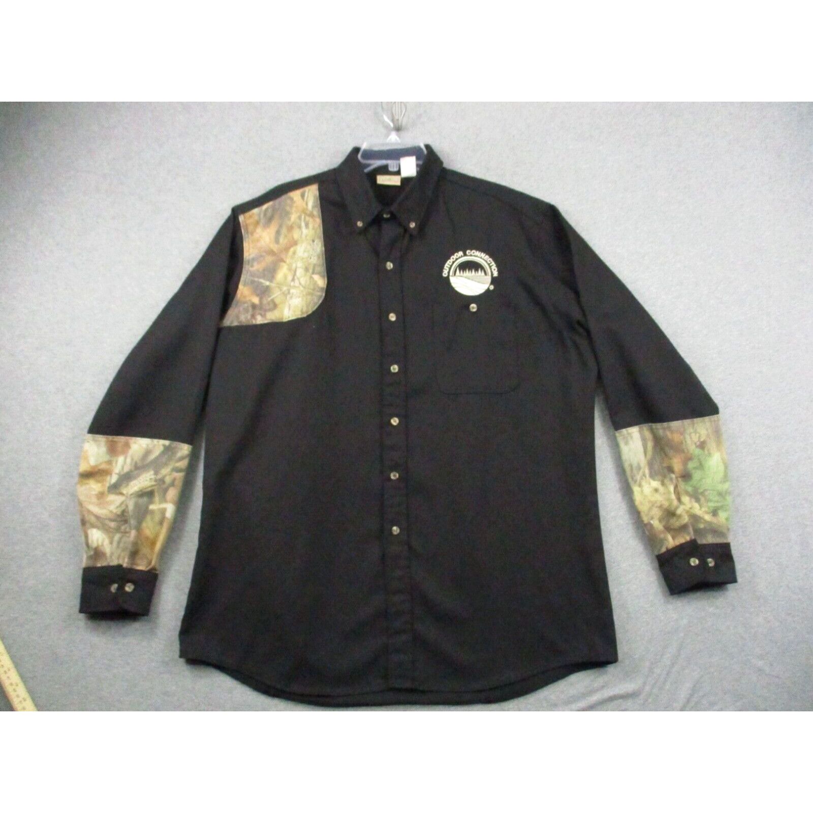 Vintage Vintage Redhead Shooting Shirt XL Camo Quilted Patch Shoulder Cotton Hunting USA Size US XL / EU 56 / 4 - 1 Thumbnail