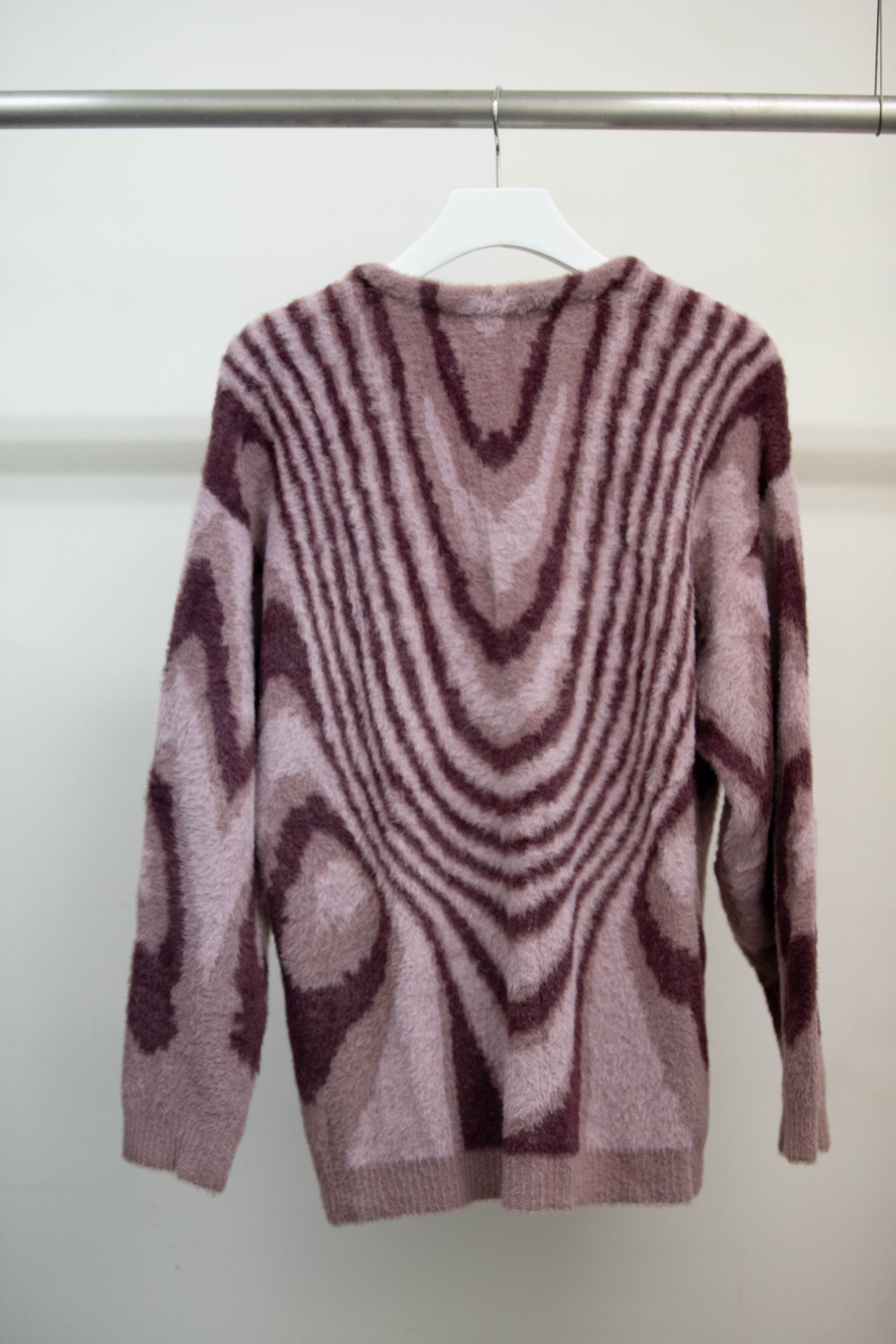 Fucking Awesome Fucking awesome acid hairy cardigan - purple Size US L / EU 52-54 / 3 - 2 Thumbnail