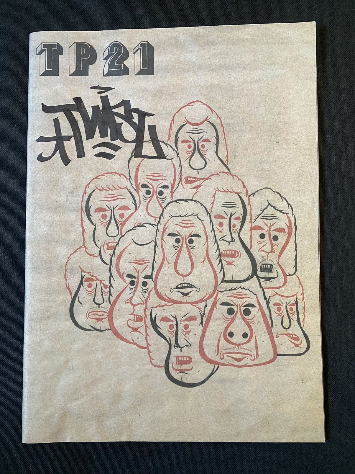 RVCA Barry McGee twist signed art Zine Size ONE SIZE - 1 Thumbnail
