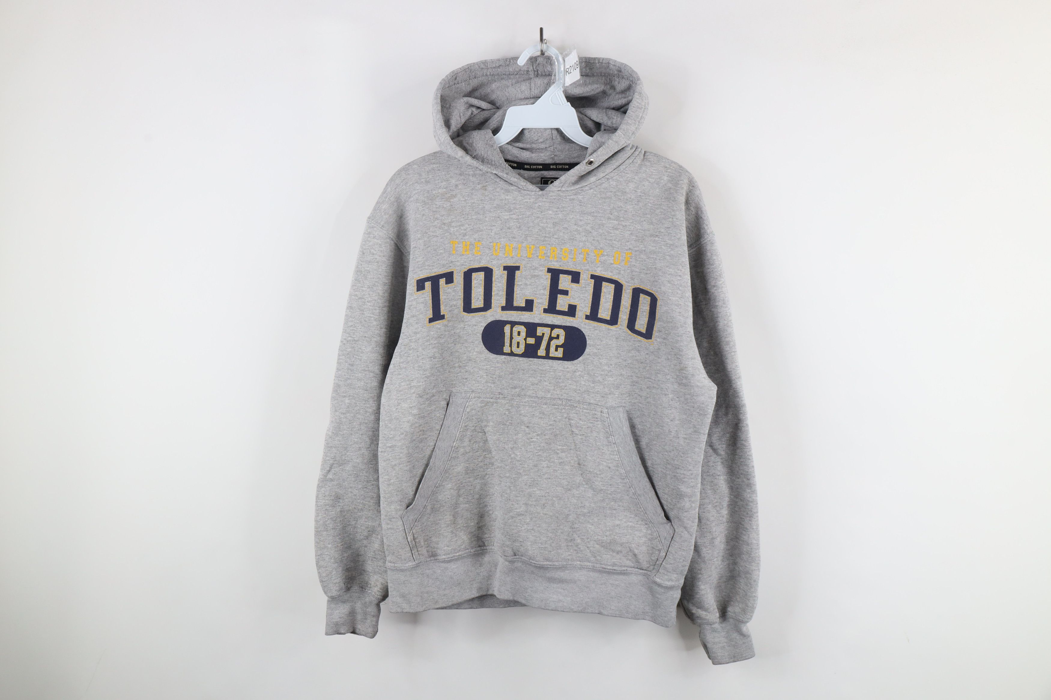 Vintage Vintage Spell Out University of Toledo Hoodie Sweatshirt Size US S / EU 44-46 / 1 - 1 Thumbnail