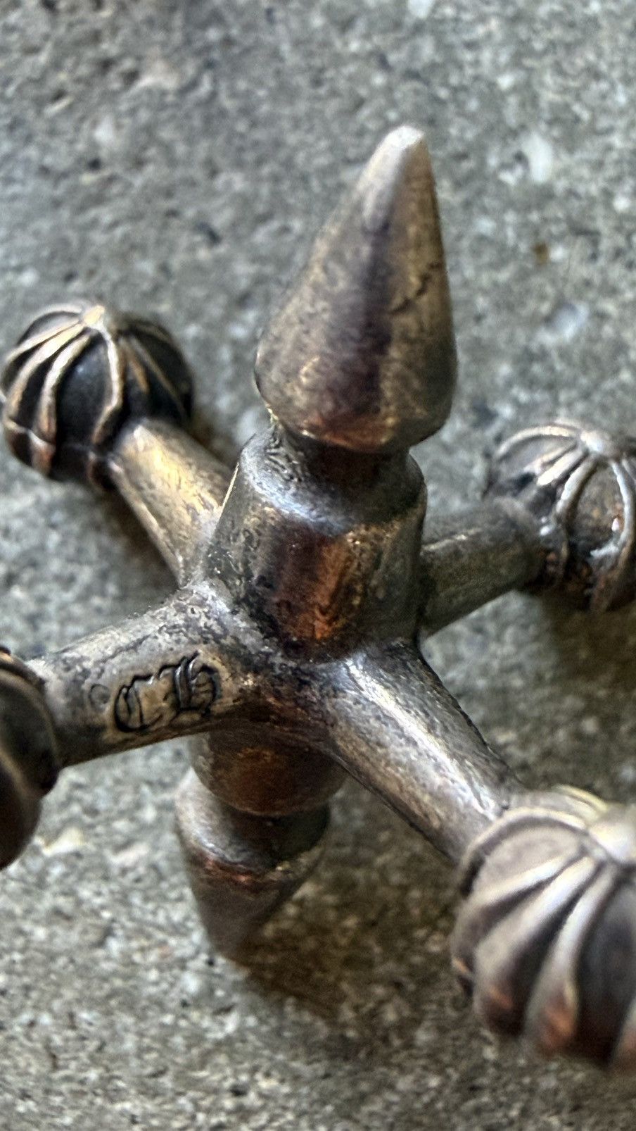 Chrome Hearts SUPER RARE!!! Chrome Hearts Silver Jacks Size ONE SIZE - 3 Thumbnail