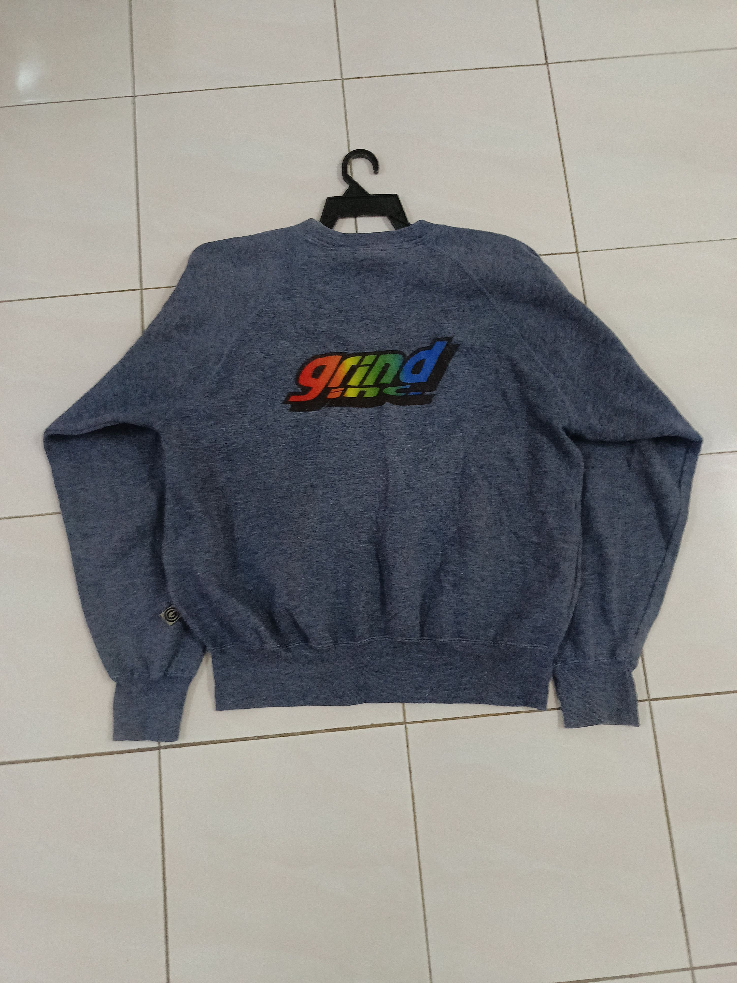 Japanese Brand × Sex Skateboards × Vintage Vtg 90 Grind Inc Skate Jumper Size US M / EU 48-50 / 2 - 3 Thumbnail