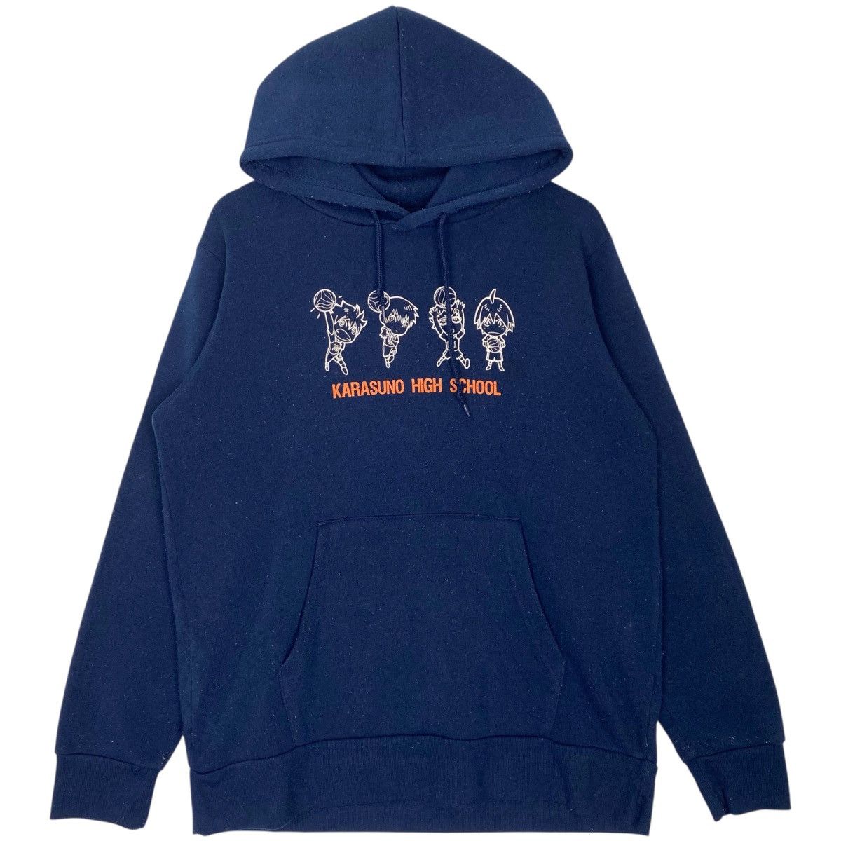 Vintage Vintage Kurasuno High School Hoodie Sweater Blue Size L Size US L / EU 52-54 / 3 - 1 Thumbnail