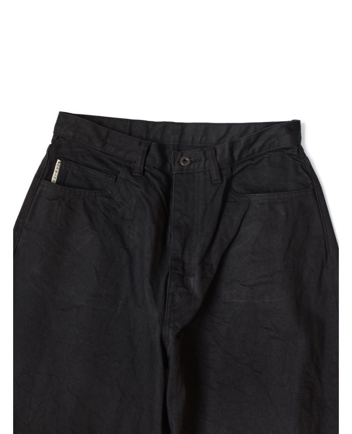 Kapital 32inch Kapital 14oz Black Denim Club Baggy 5P Pants Size US 32 / EU 48 - 9 Thumbnail