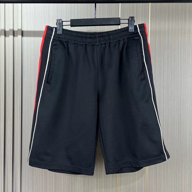 Gucci Gucci Size LEmbroidered organ letter webbing striped short Size US 32 / EU 48 - 1 Thumbnail