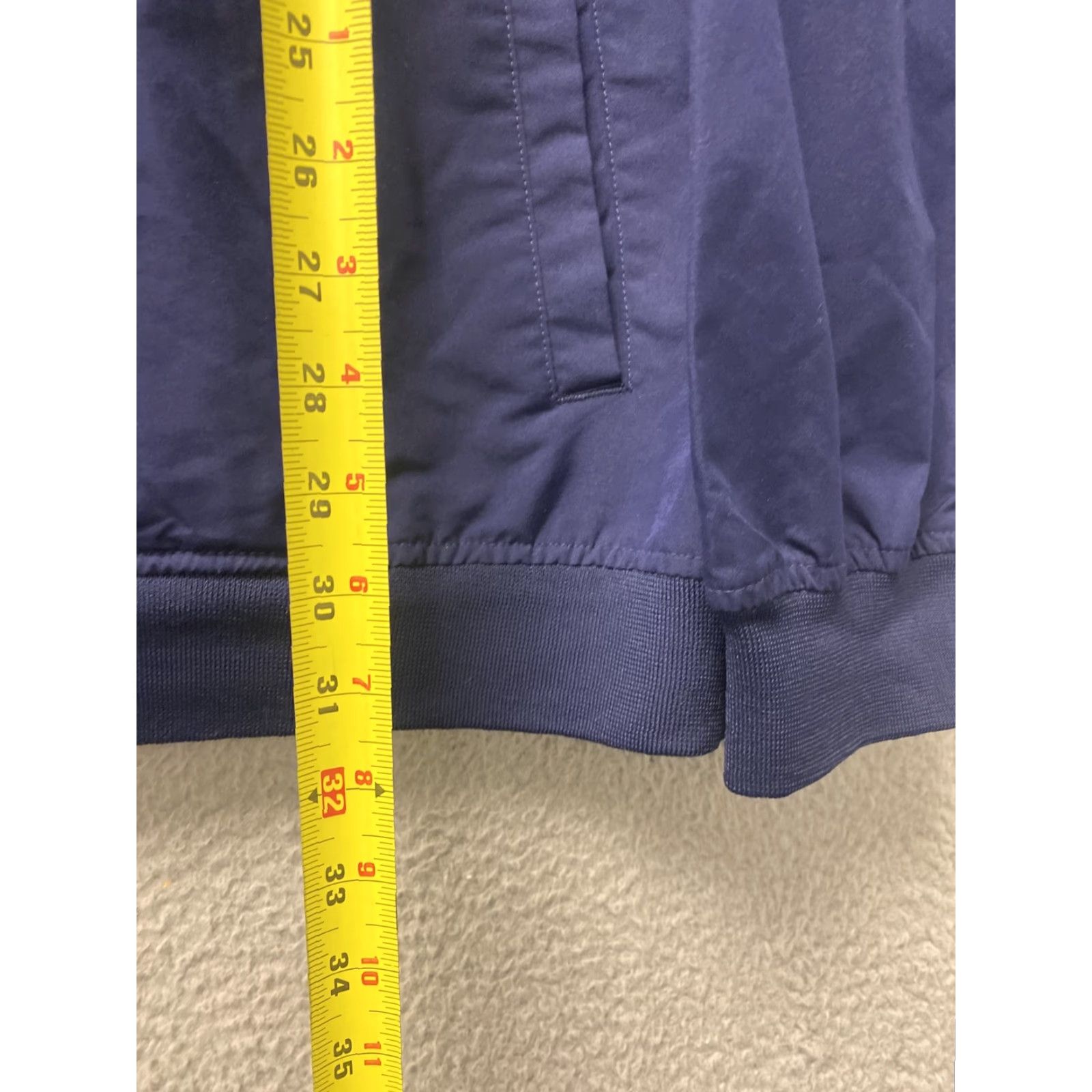 NFL NFL Mens 2XL Long Sleeve Loose Fit V Neck Pull Over Sweatshirt Navy/ 102/36 Size US XL / EU 56 / 4 - 6 Thumbnail