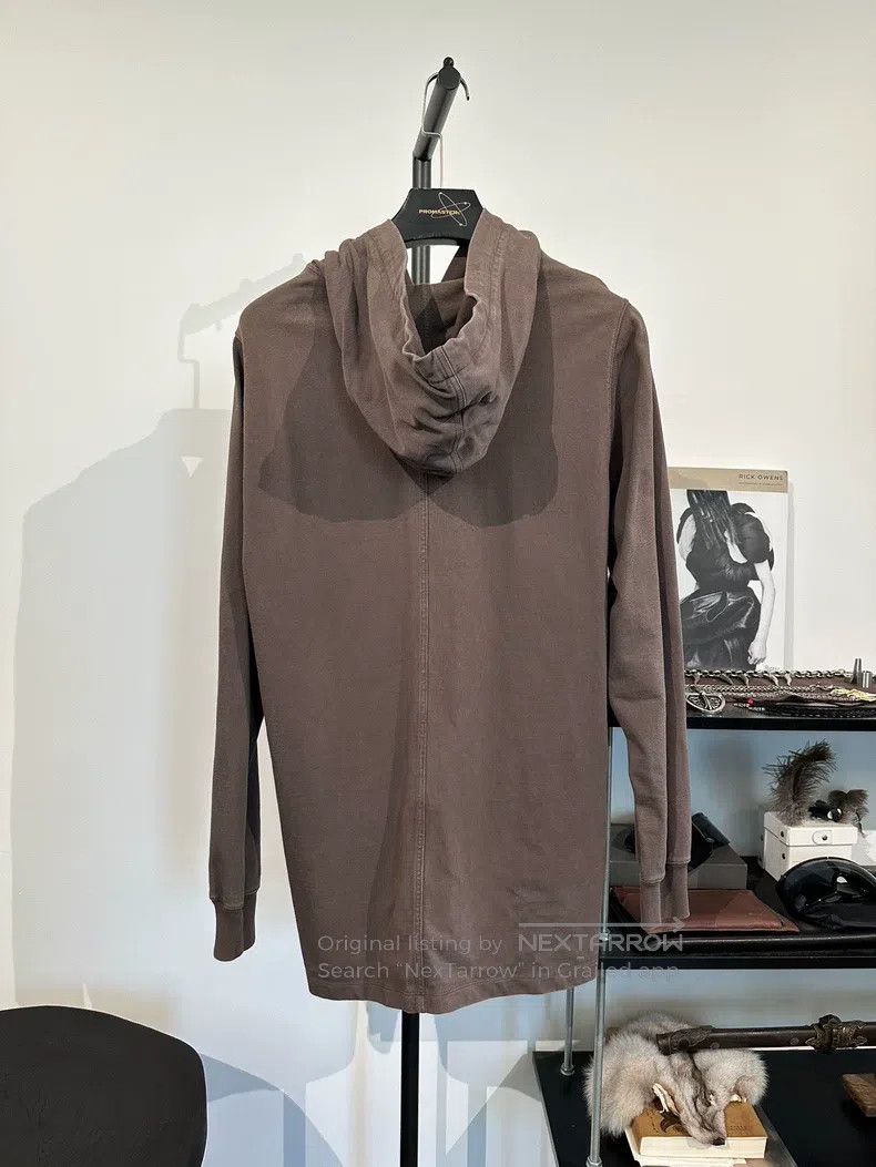 Rick Owens RICK OWENS Long drawstring hoodie Size US M / EU 48-50 / 2 - 2 Thumbnail