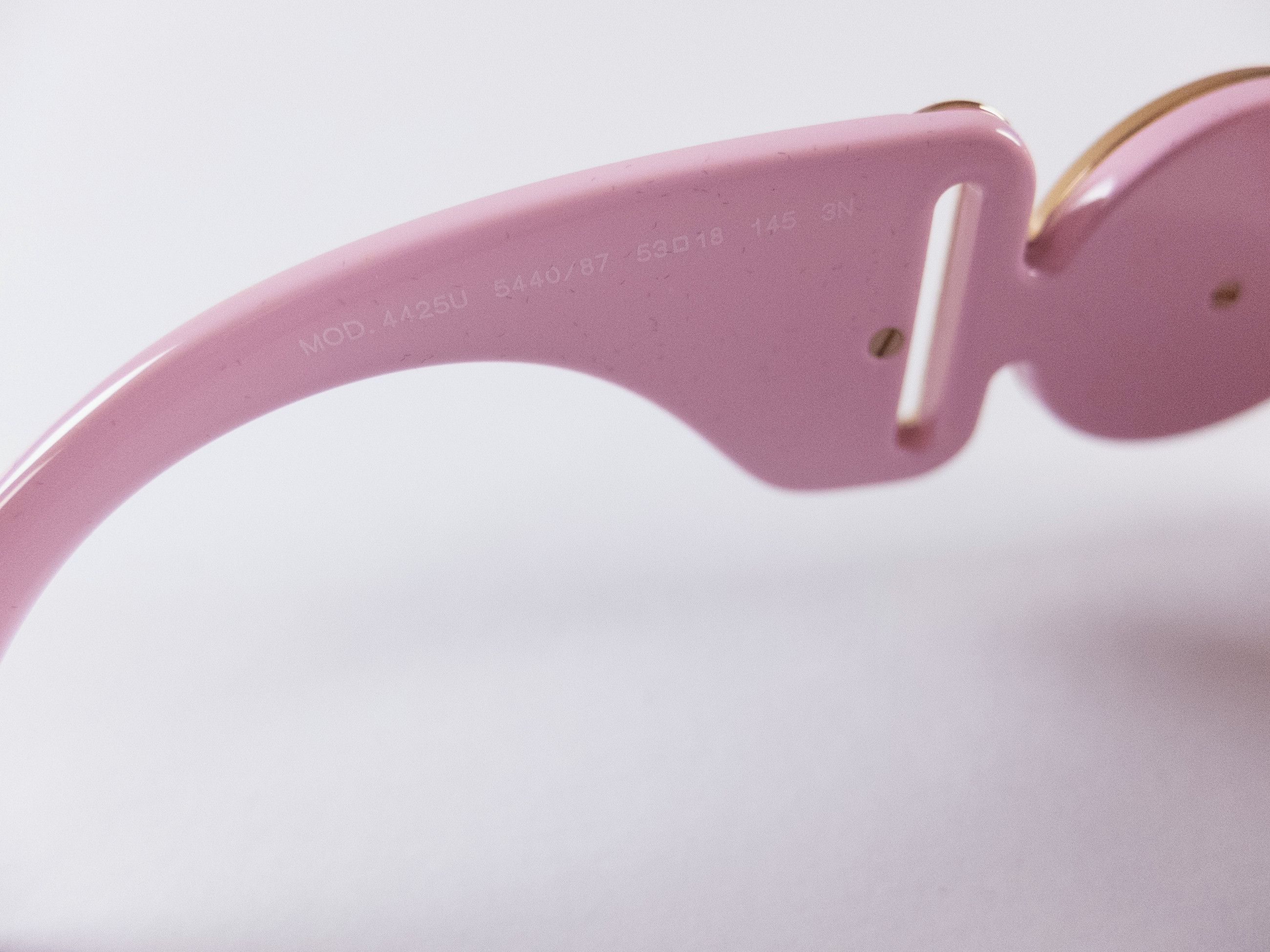 Versace VERSACE Maxi Medusa Biggie pink & gold sunglasses Size ONE SIZE - 8 Thumbnail