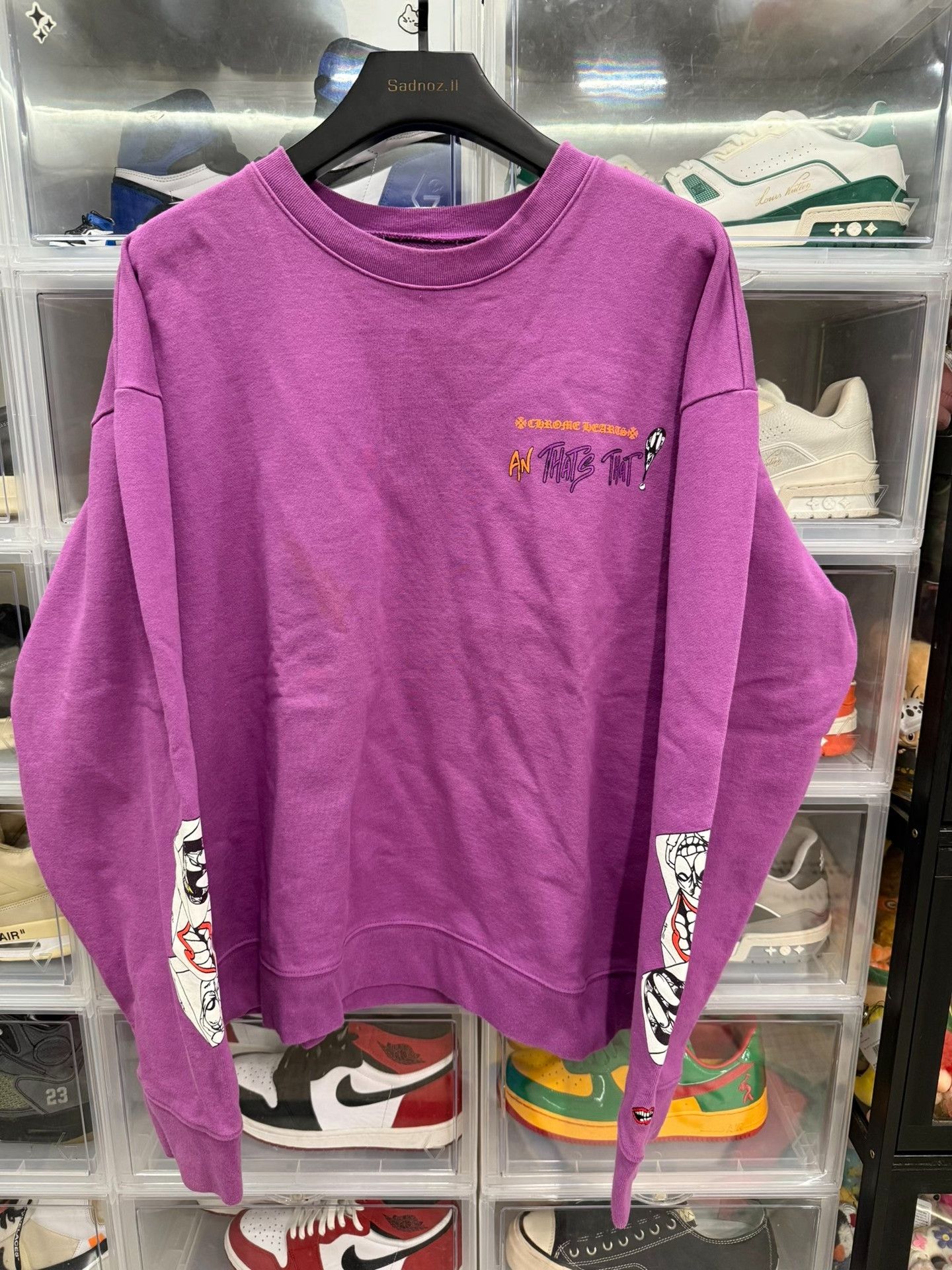 Chrome Hearts Chrome Hearts Mattyboy Graffiti Crewneck Sweatshirt Size US XL / EU 56 / 4 - 1 Thumbnail