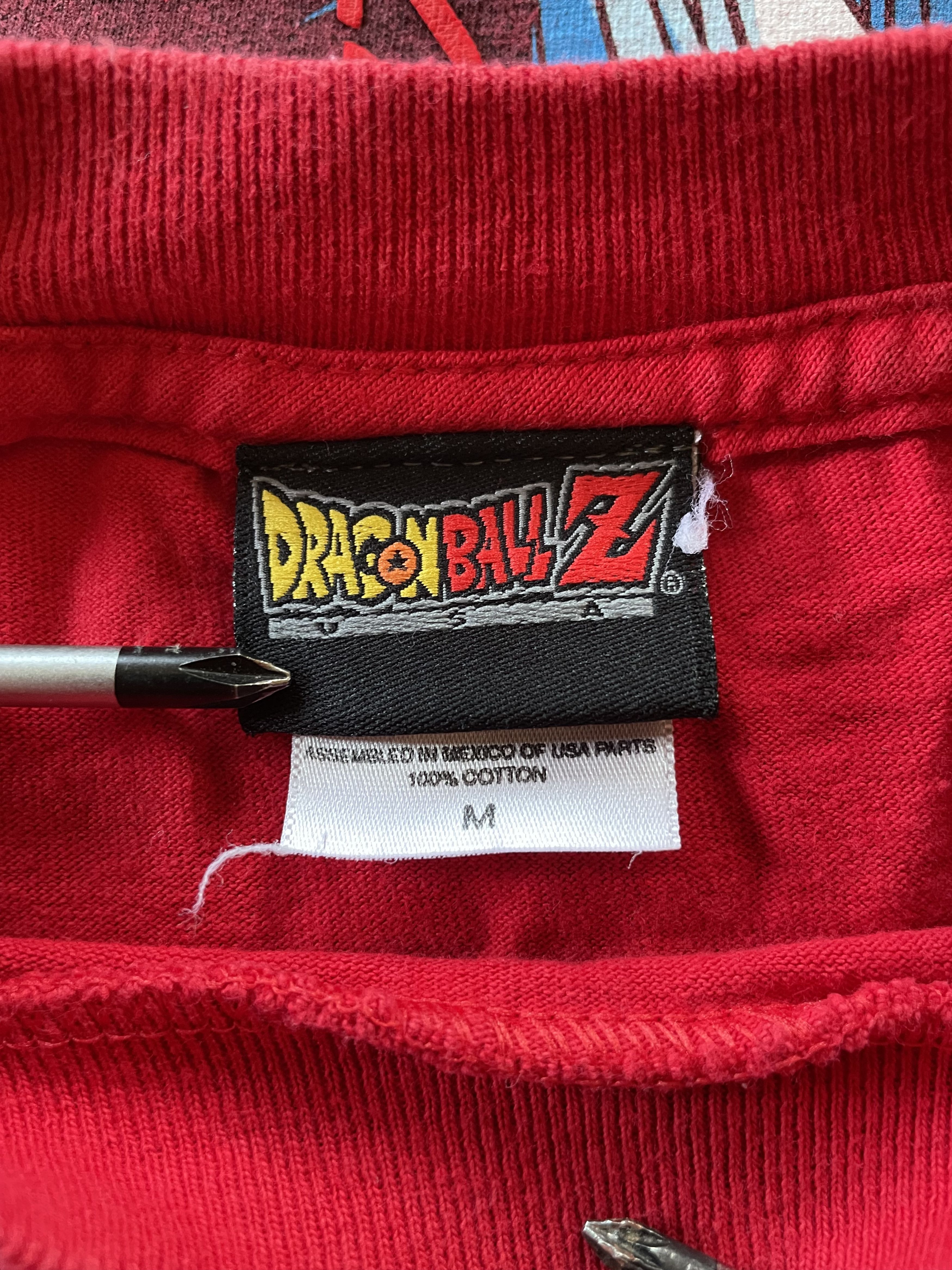 Anime Vintage 2001 Dragon Ball Z Future Trunks T-shirt Red Size US M / EU 48-50 / 2 - 6 Thumbnail