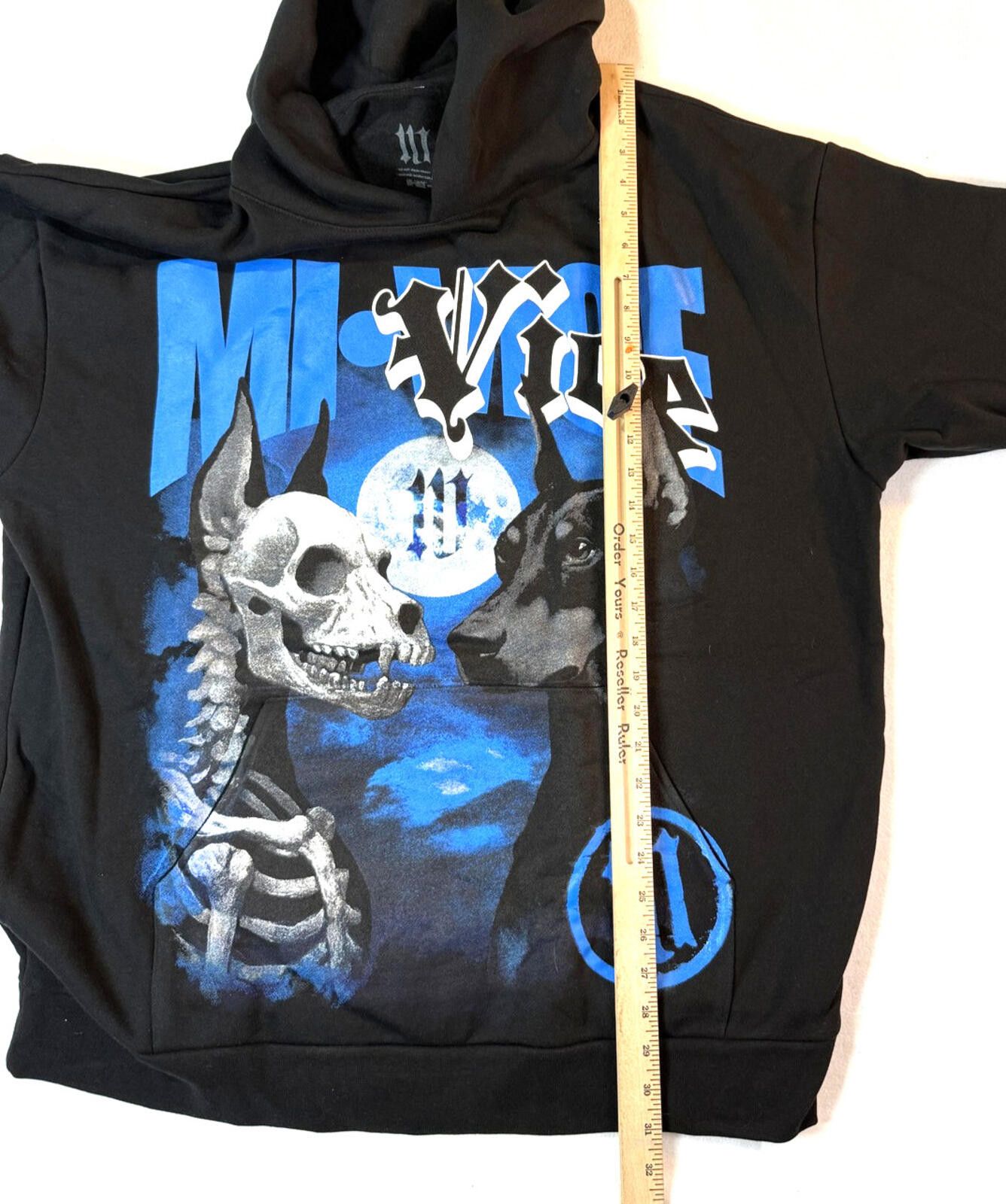 Other Evil Vice Hoodie Mens 2XL Skeleton Dogs Miami Streetwear NWT Size US XXL / EU 58 / 5 - 6 Thumbnail
