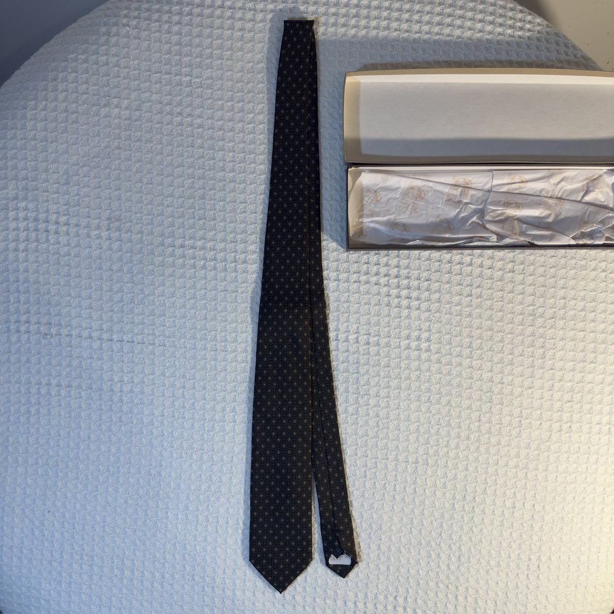 Other Miller Brothers Ltd 100% Silk Patterned Tie Size ONE SIZE - 7 Thumbnail