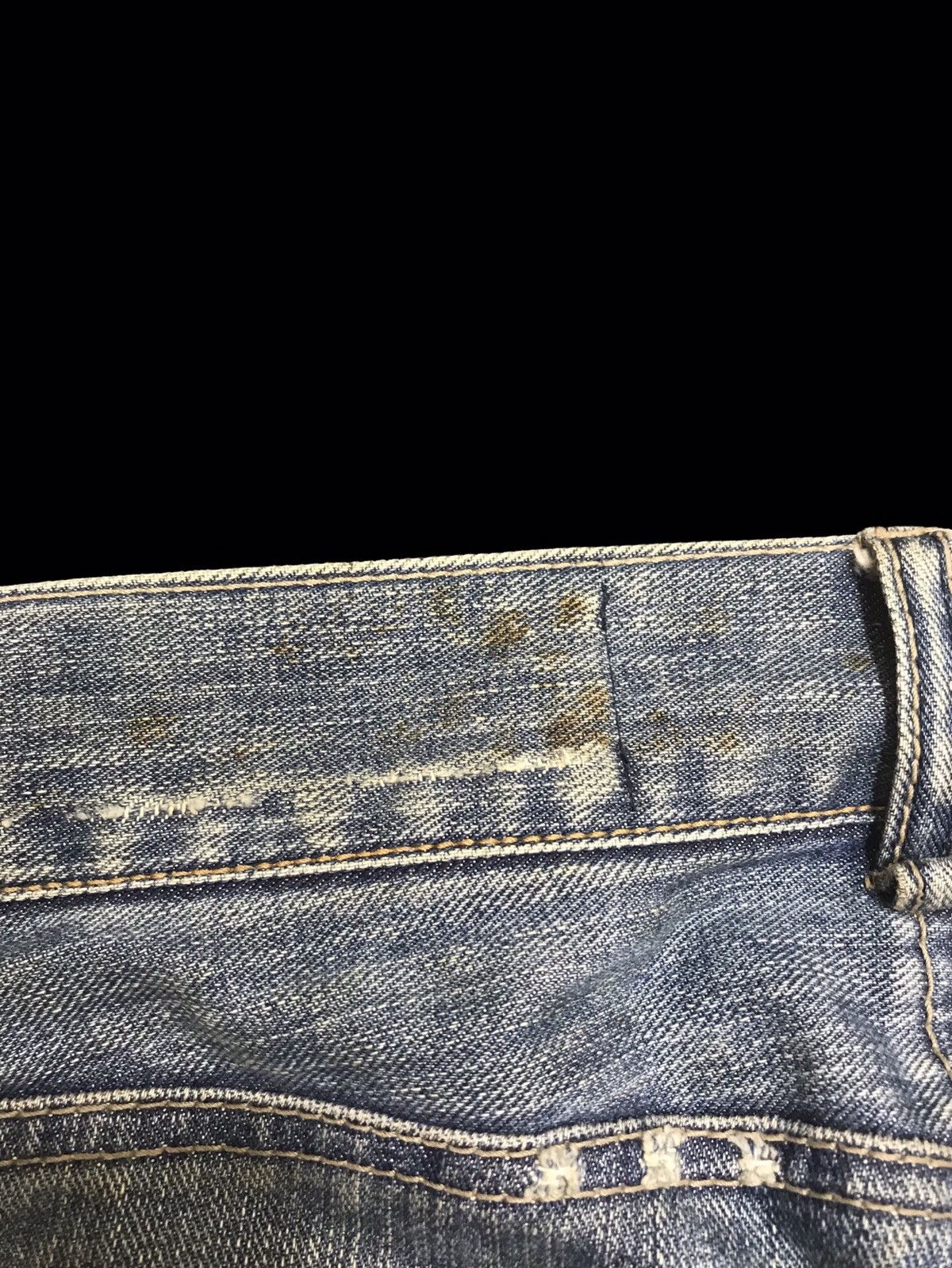 Japanese Brand 💥FLARE💥ARCHIVAL SNARL DISTRESSED DENIM F249 Size US 34 / EU 50 - 20 Thumbnail