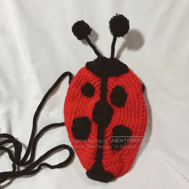 Undercover Undercover Insect ladybug knit bag Size ONE SIZE - 6 Thumbnail