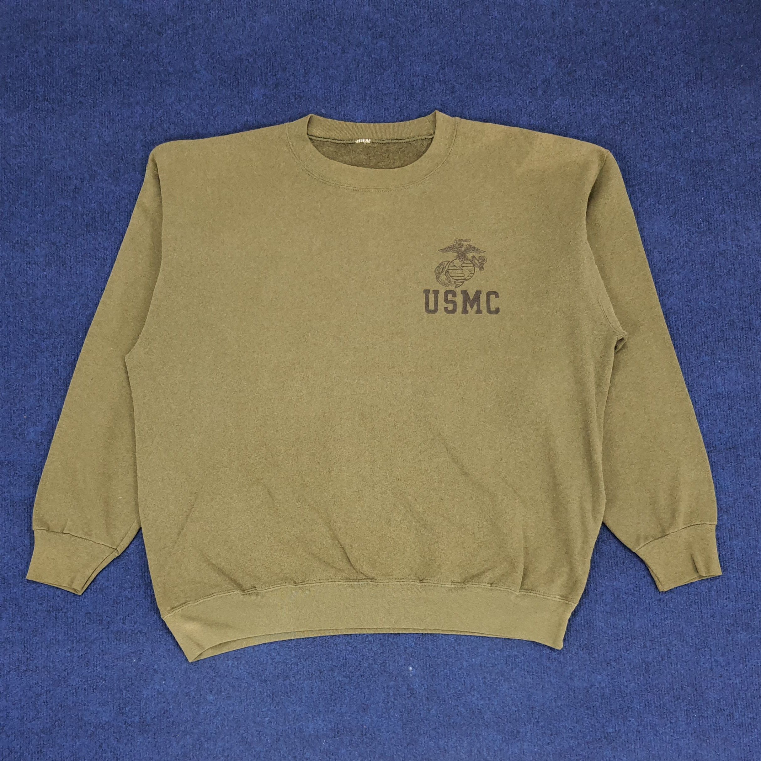 Vintage Vintage USMC Military Style Sweat Shirt Size US L / EU 52-54 / 3 - 1 Thumbnail